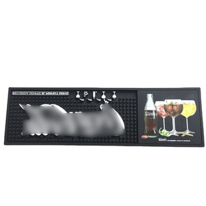 Tapis de bar en caoutchouc antidérapant personnalisé avec logo client, fabrication OEM, idéal pour la promotion - Usine de Guangzhou - Product Image 4