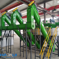Machine de recyclage du plastique PET, machine de broyage et de lavage du plastique, équipement de recyclage des déchets plastiques