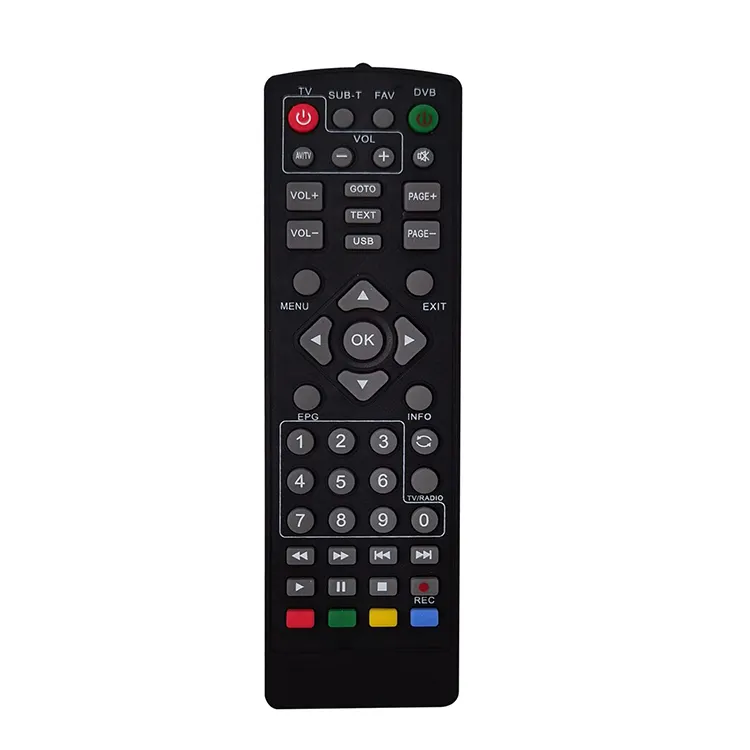 ZY48104 telecomando universale per TV DVD DVB-T2 telecomando per ricevitore TV satellitare con prezzo di fabbrica