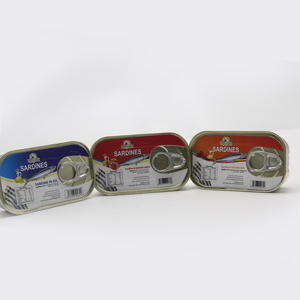 Pescado enlatado <span class=keywords><strong>de</strong></span> alta calidad, delicioso marisco enlatado, sardina, pescado que se vende en supermercados, venta al por mayor, sardina enlatada, pescado en aceite - Product Image 5
