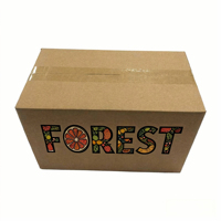 Caja de Cartón Corrugado Express Personalizada para Frutas, Ropa, Embalaje Electrónico, Caja de Regalo a Color, Personalización de Alta Calidad a Bajo Precio