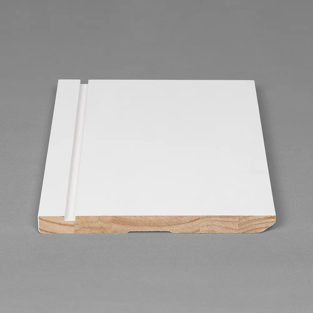 Wooden Moldings White Primer Floor Skirting Colonial Baseboards Skirting Board Mdf Baseboard