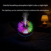 Nouveau Mini Humidificateur Canon en Plastique USB Portable, Créatif, Sept Couleurs, Grand Volume de Brume, pour Bureau