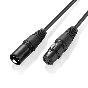 Xlr maschio a femmina cavo microfono professionale 3m 5m 10m 20m microfono microfono cavo 3 pin da maschio a femmina audio xlr a xlr - Product Image 1