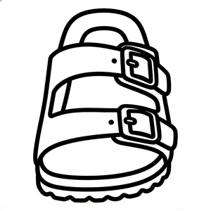 Nouvelles pantoufles classiques en liège et cuir véritable Boken, sandales pratiques pour hommes et femmes en été - Product Image 2