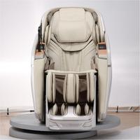 Fauteuil de massage électrique robotisé haut de gamme AI Shiatsu pour le corps entier, avec massage des pieds 3D et fonction inclinable