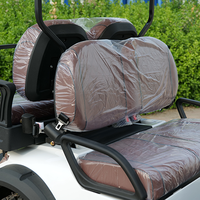 Voiture de golf électrique 4x4 de performance, buggy tout-terrain surélevé, moteur haute puissance 72V au lithium avec panier avant et porte-armes