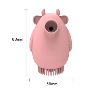 热卖二合一可爱动物造型振动阴蒂吸盘刷刺激振动阴蒂吮吸振动器女性性爱 - Product Image 2