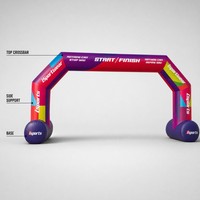 Arche gonflable pour les campagnes marketing, l'activation de la marque, les entrées d'événements, les courses et les expositions