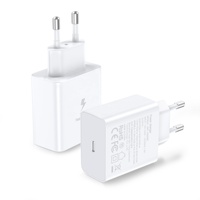 Cargador de Pared Súper Rápido HNT 60W PPS GaN, Adaptador de Corriente Tipo C PD PPS para Samsung Galaxy S24 Ultra S23 Plus iPad Pro iPhone