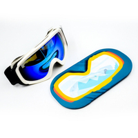 Housse de protection élastique personnalisée pour masque de ski en polyester et élasthanne pour lunettes de neige