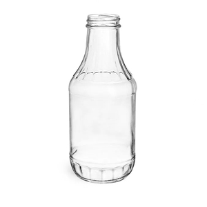 Botella <span class=keywords><strong>Tabasco</strong></span> de vidrio transparente barata 10 oz 500ml salsa Sriracha caliente Woozy botella de vidrio con tapón de rosca a prueba de fugas - Product Image 2