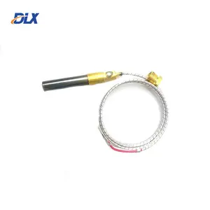 DLX गर्म बिक्री SS316 एम आई केबल और KNE सिर कश्मीर प्रकार Thermocouple जांच