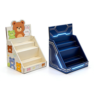 High Quality Rigid Display Boxes with Recycled Materials Glossy <b>Lamination</b> Spot UV Coating for Beauty Supermarkets Retail Stores - Product Image 4