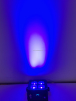 Mini Focos LED Par de 4*20W con PWM Opcional, Batería de 12 Horas, DMX Inalámbrico para DJ, Bodas, Discotecas, Fiestas y Eventos