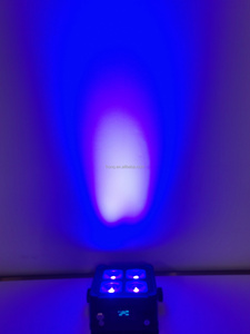 Mini 4*20W <span class=keywords><strong>sans</strong></span> <span class=keywords><strong>fil</strong></span> Led Uplights Par batterie <span class=keywords><strong>sans</strong></span> <span class=keywords><strong>fil</strong></span> DMX pour DJ lumière mariage Disco Club fête événement - Product Image 3