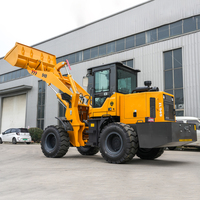 Chargeuse sur pneus 4x4 à vente chaude, nouvelle machinerie d'ingénierie, chargeuse sur pneus diesel, chargeuse sur pneus articulée hydraulique tout-terrain