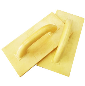 Bloque de Esponja de PU Amarillo para Construcción Industrial, Herramienta de Enlucido, Paleta de 100mm, Modelo 002, 140x28x80mm - Product Image 1