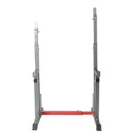 ZYfit Squat Rack 550 LBS charge maximale barre de trempage Portable multifonctionnelle équipement d'exercice de Fitness barre de traction