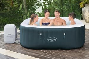 Bestway 6002U <span class=keywords><strong>Lay</strong></span>-<span class=keywords><strong>Z</strong></span>-<span class=keywords><strong>Spa</strong></span> Ibiza <span class=keywords><strong>Spa</strong></span> <span class=keywords><strong>gonflable</strong></span> à jets d'air écoénergétique pour 4 à 6 personnes - Product Image 2