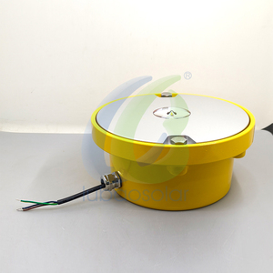 Feu d'avertissement aéronautique étanche IP65, résistant au vent jusqu'à 240 km/h, boîtier en alliage d'aluminium jaune, faible consommation de 2W en moyenne - Product Image 3