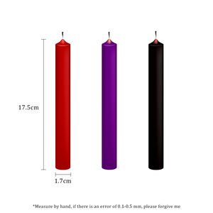 Ensemble de 3 bougies <span class=keywords><strong>BDSM</strong></span> à faible température, jouets sexuels pour adultes pour couples, flirt et relaxation, équipement de bondage - Product Image 6