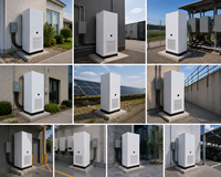 Système de stockage d'énergie 241 kWh LiFePO4 sur réseau, armoire de refroidissement liquide tout-en-un pour extérieur, solution de secours pour micro-réseau d'usine
