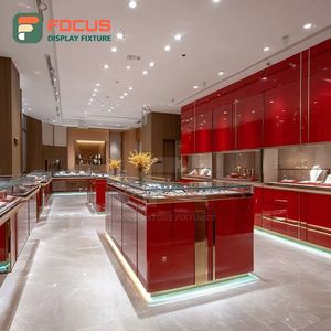 Vitrine de magasin de bijoux de luxe avec panneau en verre trempé, armoire à bijoux - Product Image 6