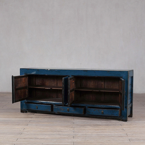 Mobiletto Rustico Stile Fattoria per Soggiorno e Corridoio, Console Artigianale con Fascino Vintage Unico - Product Image 2