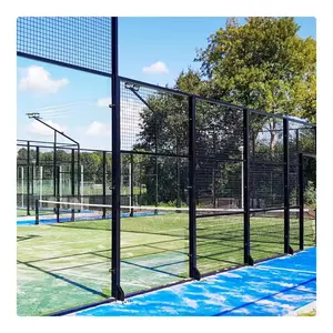 Customized Professional Padel Court Factory Luxury Type Padel Grass Panorama Paddle Tennis Court