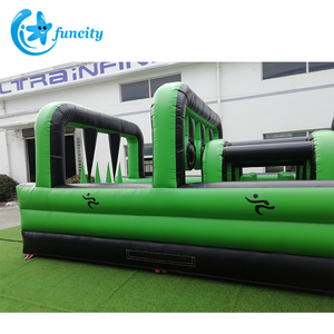 Carrera de desafío interactivo <span class=keywords><strong>para</strong></span> exteriores, casa de rebote <span class=keywords><strong>para</strong></span> adultos, campo de obstáculos inflable crazy run, gran oferta - Product Image 5