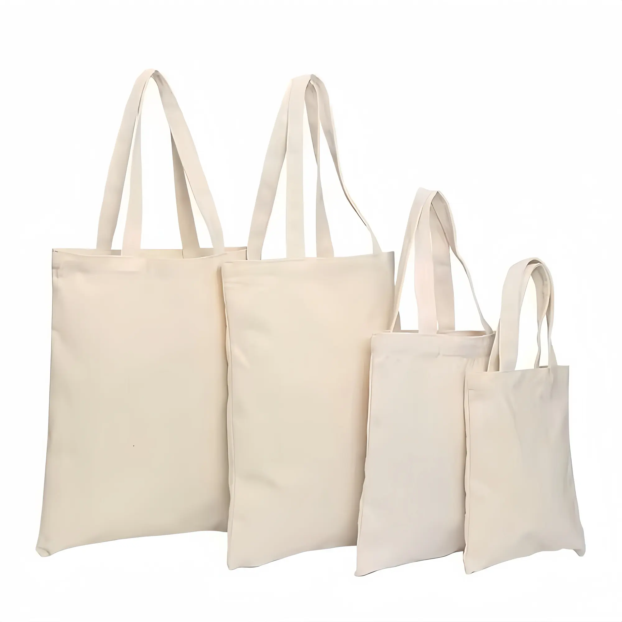 सस्ते थोक कस्टम प्रिंट लोगो सस्ते पुन: प्रयोज्य शॉपिंग बैग सादे सफेद खाली सूती कैनवास टोट बैग अनुकूलित के साथ
