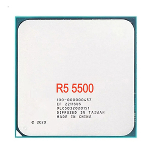 Procesador R5 5500, CPU de 6 Núcleos y 12 Subprocesos Desbloqueado para Juegos de Escritorio, Procesador R5 5500 para Juegos de PC - Product Image 1