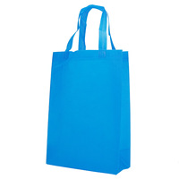 Sac fourre-tout écologique en non-tissé DW personnalisé à bas prix avec bandoulière, taille moyenne, emballé en boîte, sacs de courses recyclables