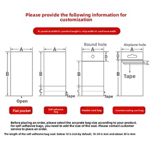 1000 chiếc túi nhựa OPP trong suốt dùng để đóng gói nhãn dán, bánh quy, quà tặng tiệc tùng - Product Image 3
