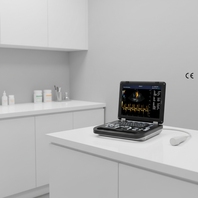 Most Popular 3D Laptop High Resolution Medical Imaging Device PW Color Doppler Ultrasound Machine