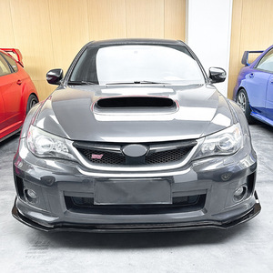ลิ้นกันชนหน้า Subaru Impreza WRX STI ปี 2011-2014 สีดำด้าน สไตล์แต่ง - Product Image 1