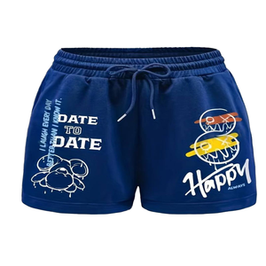 Shorts décontractés pour hommes de haute qualité pour l'été 2026 – Coupe courte, respirants, motif uni, taille mi-haute, en tissu non tissé pour l'extérieur - Product Image 1