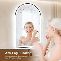 Espejo de Baño con Iluminación LED de Tamaño Personalizado Moderno, Espejo de Pared Iluminado de Gran Tamaño para Uso en el Hogar u Hotel, Diseño Inteligente