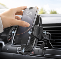 Support de téléphone portable pour grille d'aération de voiture 2026 Cross-Border Explosions avec fixation par pince, accès à une main, facile à utiliser