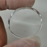 Lentille de montre saphir résistante aux rayures pour les mises à niveau des montres et le bricolage Mod