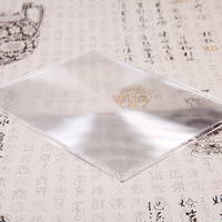 Loupe de lecture de cartes en PVC pleine page Offres Spéciales A4 Feuille grossissante flexible 3X pour personnes âgées