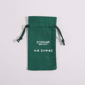 Bolsa de Algodón con Cordón para Empaque de Accesorios para el Cabello Personalizados PERFECTUSM, Logotipo Serigrafiado, Ecológica, Segura, Guangdong - Product Image 4