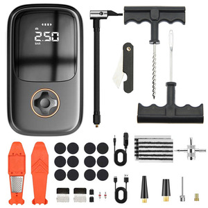 43pcs Heavy Duty Tubeless <strong>Tire</strong> <strong>Repair</strong> Tool with Bag Pressure Gauge <strong>Repair</strong> <strong>Patch</strong> <strong>Tire</strong> <strong>Repair</strong> Kit for Bicycle Motorcycle - Product Image 2
