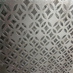 Chapa de aluminio tallada con forma personalizada, lámina de aleación de aluminio para decoración arquitectónica - Product Image 1