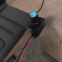 Mini gradateur de bouton LED manuel basse tension 0-10V DC PWM contrôleur de lumière de gradation avec interrupteur de commande rotatif certifié ROHS