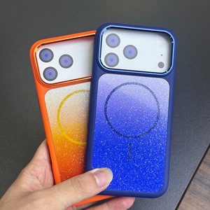 Wholesale Hot Selling Lens <b>Ring</b> & Button Decorated Magnetic Waterproof Luxury Design Protective Armor Case for 18 All - Product Image 5