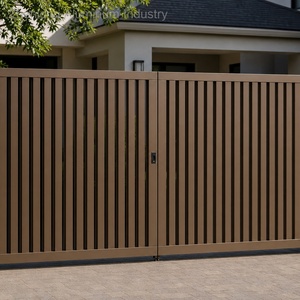 Recinzione da Giardino in Alluminio 4x8ft, Decorativa e Resistente, con Doghe Solide Verniciate a Polvere AAMA, Facile da Montare, per Ville di Lusso - Product Image 6
