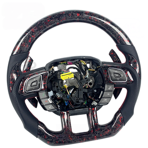 Volante Deportivo Personalizado para el <span class=keywords><strong>Interior</strong></span> del Automóvil, en Fibra de Carbono y Cuero, con Palanca de Cambios, para Land Rover Range Rover Evoque - Product Image 3