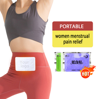 Nouveau patch chauffant auto-activant pour soulager les douleurs menstruelles / coussin chauffant pour les crampes menstruelles